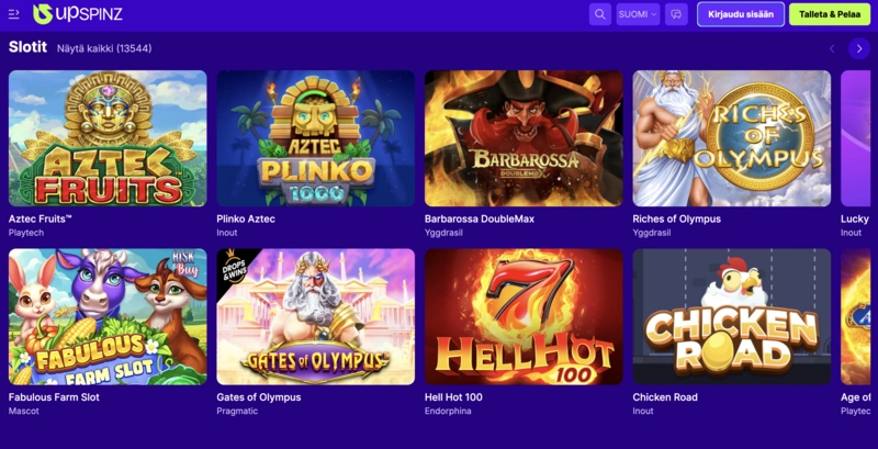 UpSpinz Games